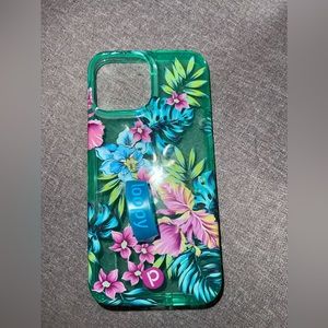 Loopy Case Clear Glass Floral for iPhone 12/13 Pro Max